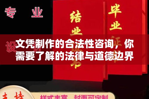 龙安文凭制作的合法性咨询，你需要了解的法律与道德边界