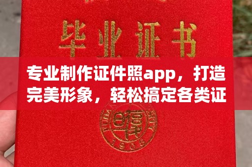 龙安专业制作证件照app，打造完美形象，轻松搞定各类证件照