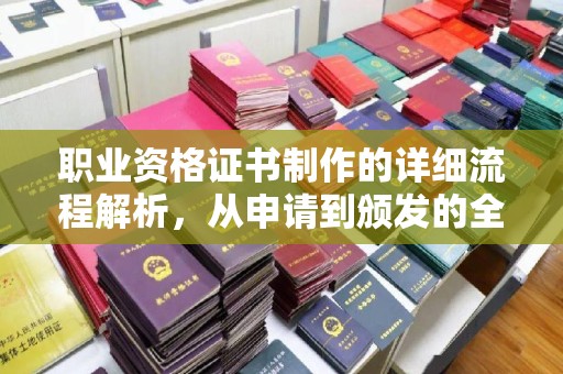 龙安职业资格证书制作的详细流程解析，从申请到颁发的全方位指南