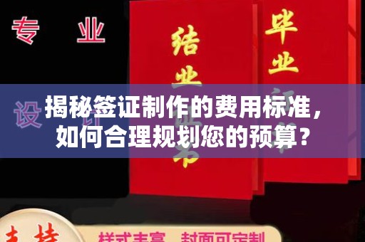 龙安揭秘签证制作的费用标准，如何合理规划您的预算？