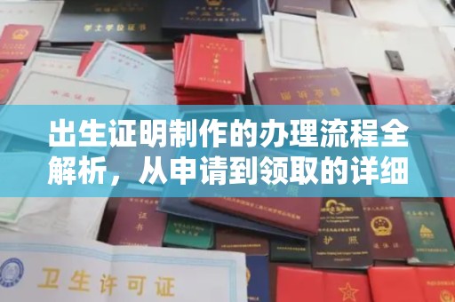 龙安出生证明制作的办理流程全解析，从申请到领取的详细指南
