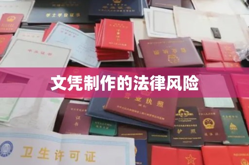 龙安文凭制作的法律风险